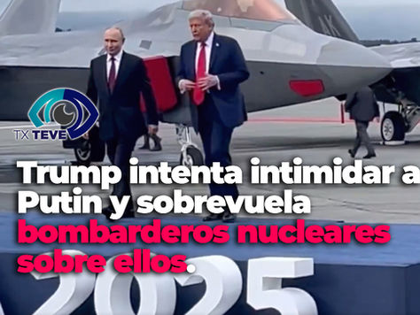 💥✈️ Trump y el Bombardero Fantasma: ¿Intimidación o confesión de miedo? 🤯🌍