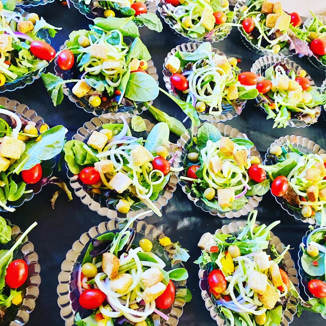 Arranged Food and Objects