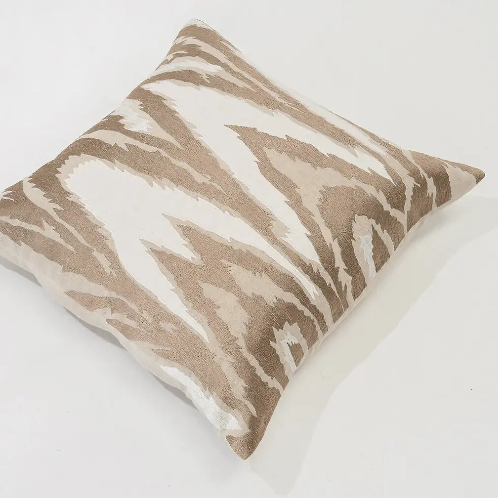 Thumbnail: Ikat Natural Lounge Cushion 55cm