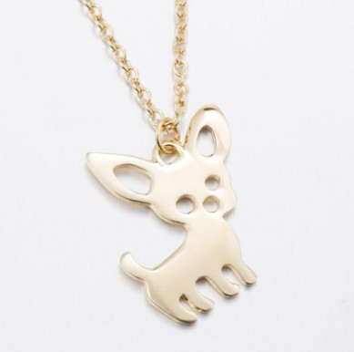 Miniatura: Animal Necklace and Earring Set with Copper Chain