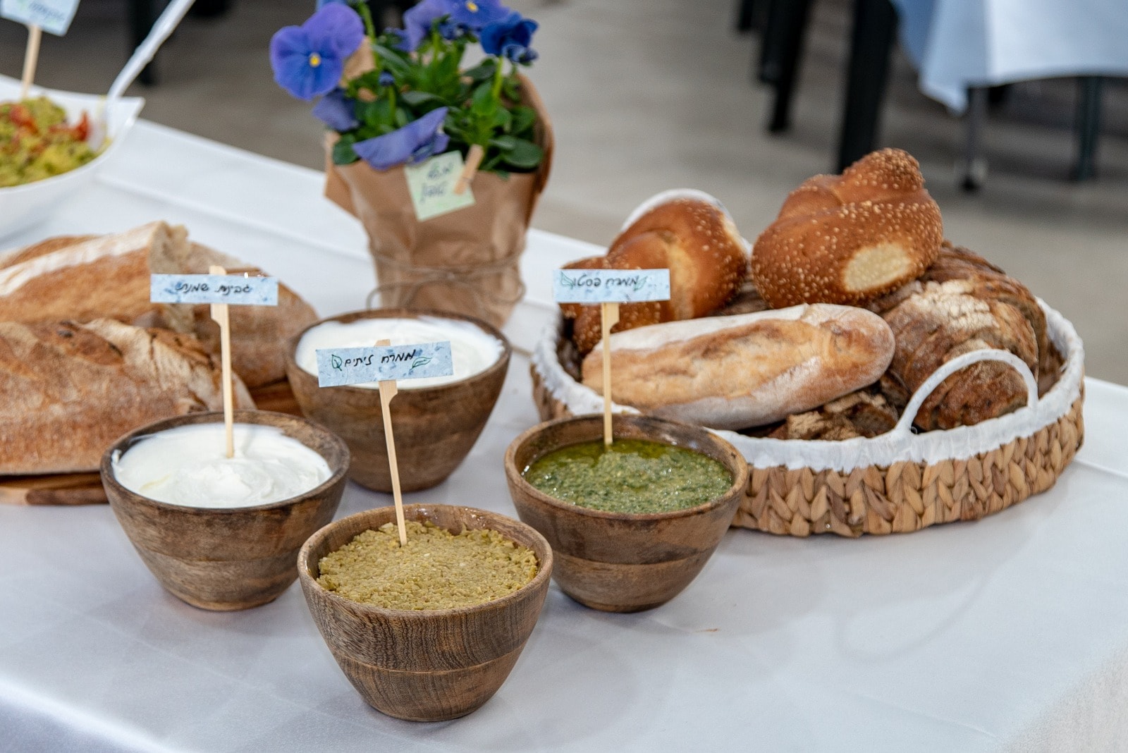 Arranged Food and Objects