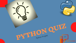 Quiz in Python