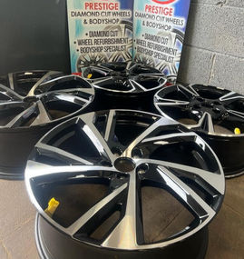 Chrome alloy wheels