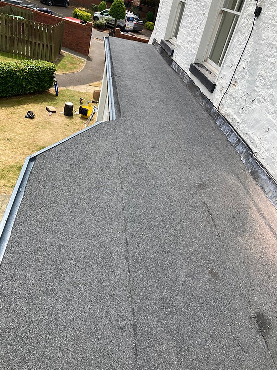 Flat roof