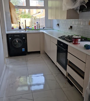 a refurbished kitchen