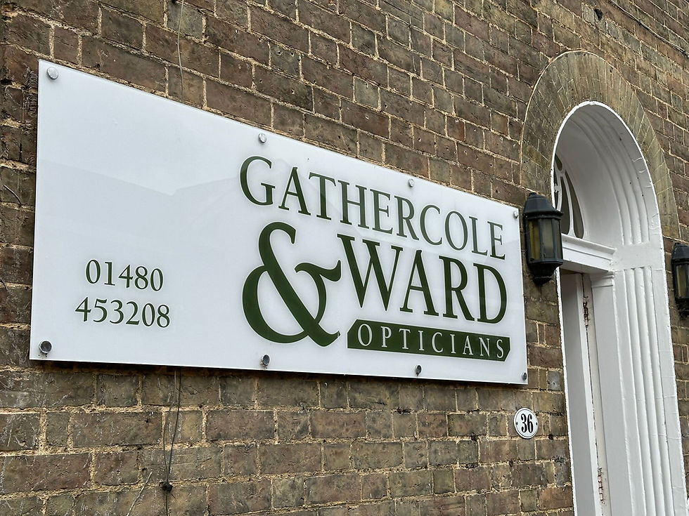 Welcome Gathercole & Ward Opticians