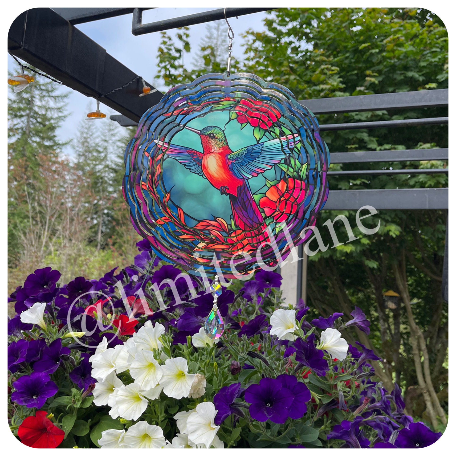 Hummingbird Wind Spinner