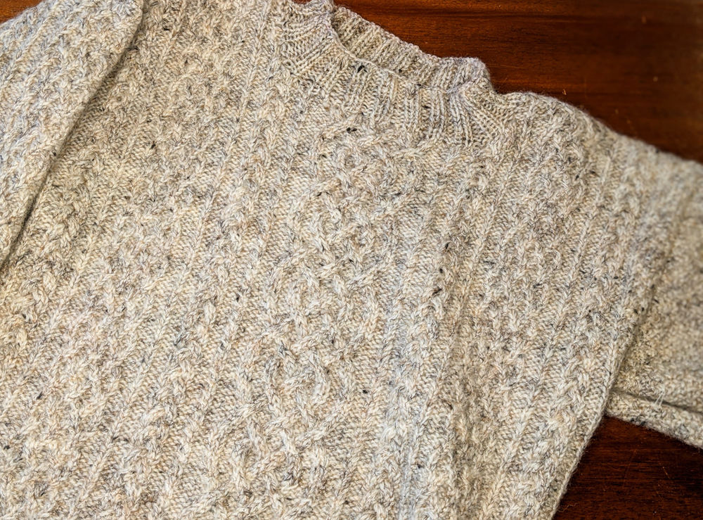 Fisherman's Sweater: A Pattern Review