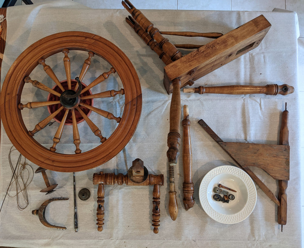 How I Restored an Antique Spinning Wheel Part 1
