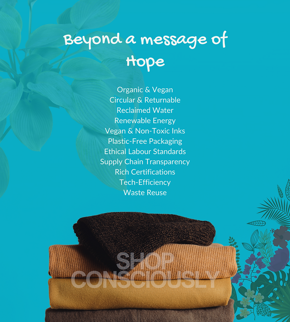 Thumbnail: Hope in Darkness | Organic Cotton Oversized Tee