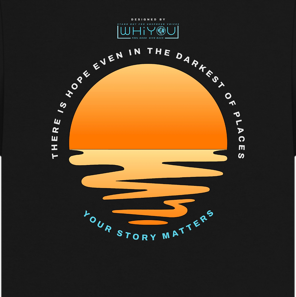 Thumbnail: Hope in Darkness | Organic Cotton Oversized Tee