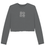 Thumbnail: ODDO | Slate Grey Fem Fit Organic Cotton Boxy Sweater
