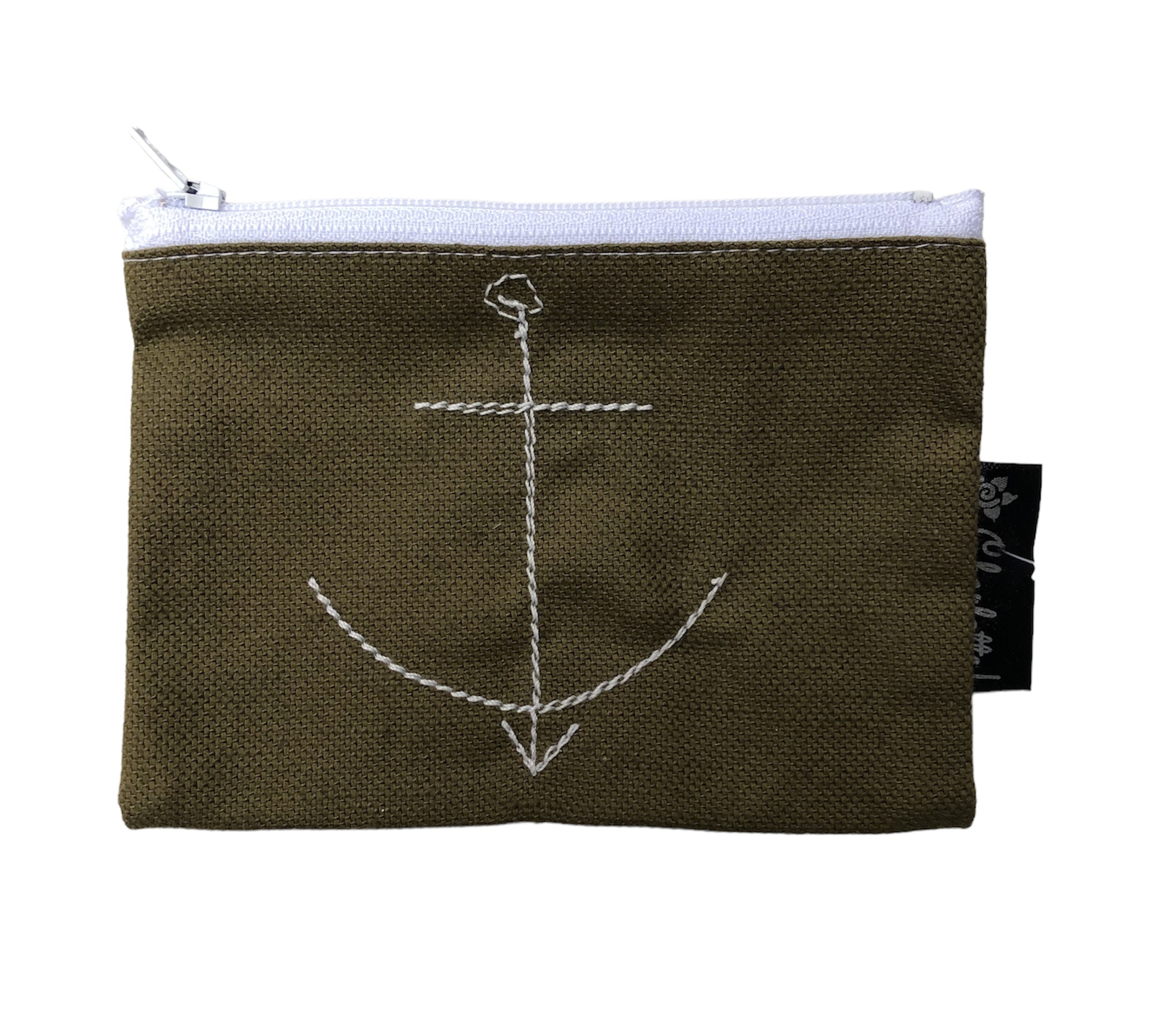 Petite pochette avec ancre