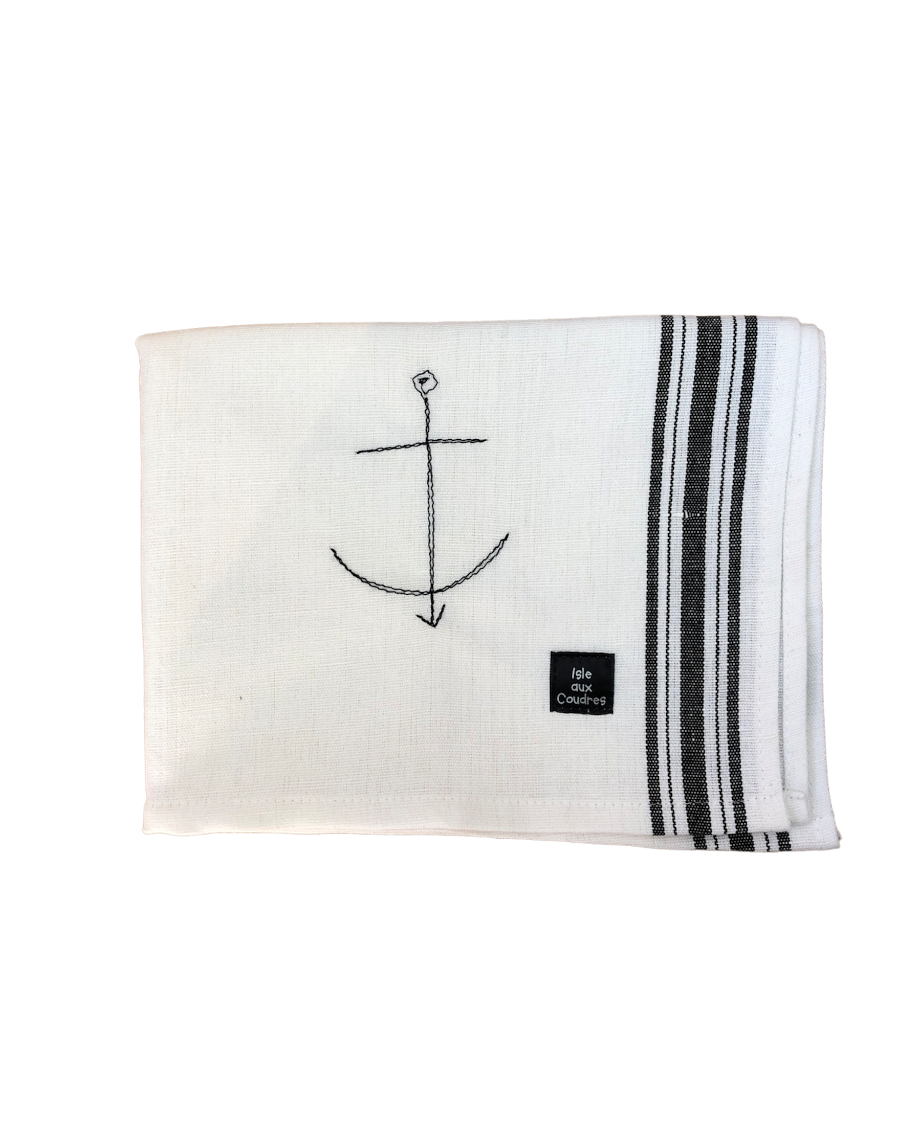 Linge à vaisselle avec ancre