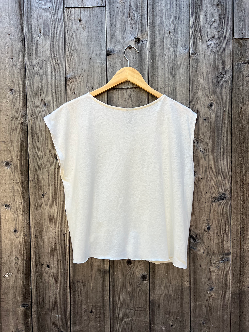 Miniature : Top avec noeud et detail en catalogne
