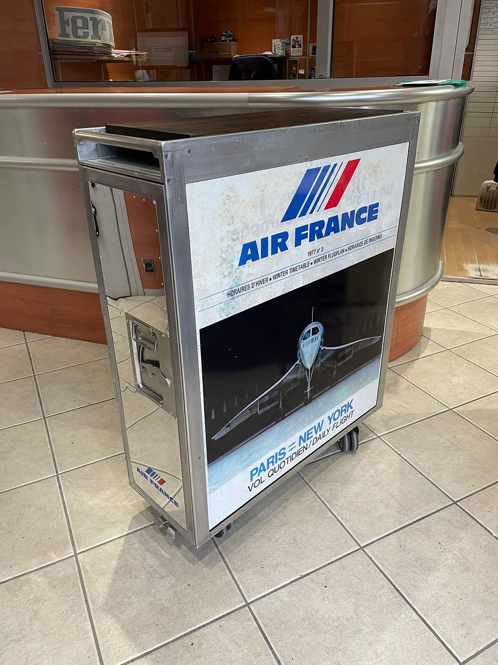 Trolley Déco Air France / Concorde