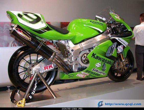 Miniature : Tabouret d'atelier Kawasaki Racing