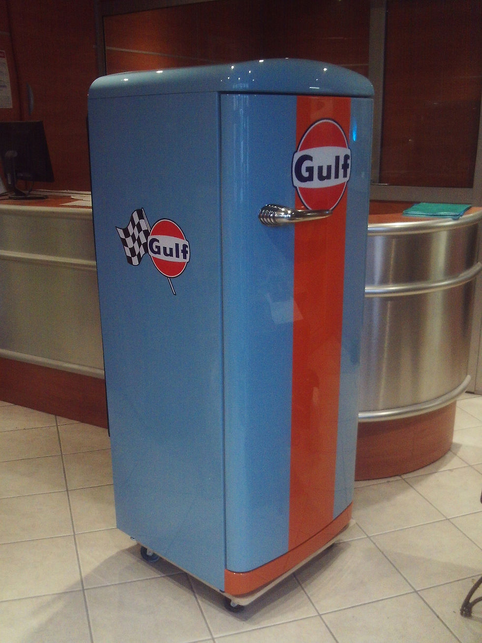 Miniature : Frigo vintage Gulf