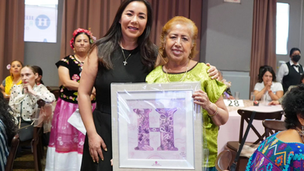 LA DIPUTADA HAYDEÉ REYES RECONOCE A MUJERES DESTACADAS EN LA ENTREGA DE “LA H ROSA” DE HERALDO RADIO