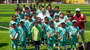La diputada Haydeé Reyes destacó que este espacio renovado brinda mejores condiciones para la práctica deportiva, fomentando la sana convivencia y el desarrollo integral de niñas, niños y jóvenes.