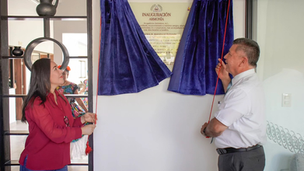 La diputada Haydeé Reyes Soto acompañó a los directivos de Drogadictos Anónimos, A.C. y al Grupo Armonía en la inauguración y develación de placa de sus nuevas instalaciones, un proyecto que se concreta tras años de esfuerzo y gestión.