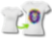 Camiseta feita na Máquina Plana