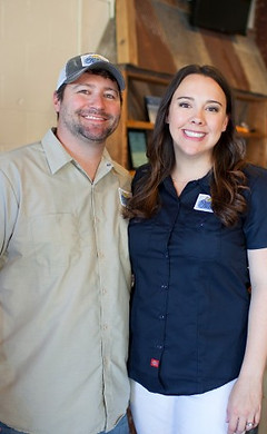 Owners Michelle & Rob Jones