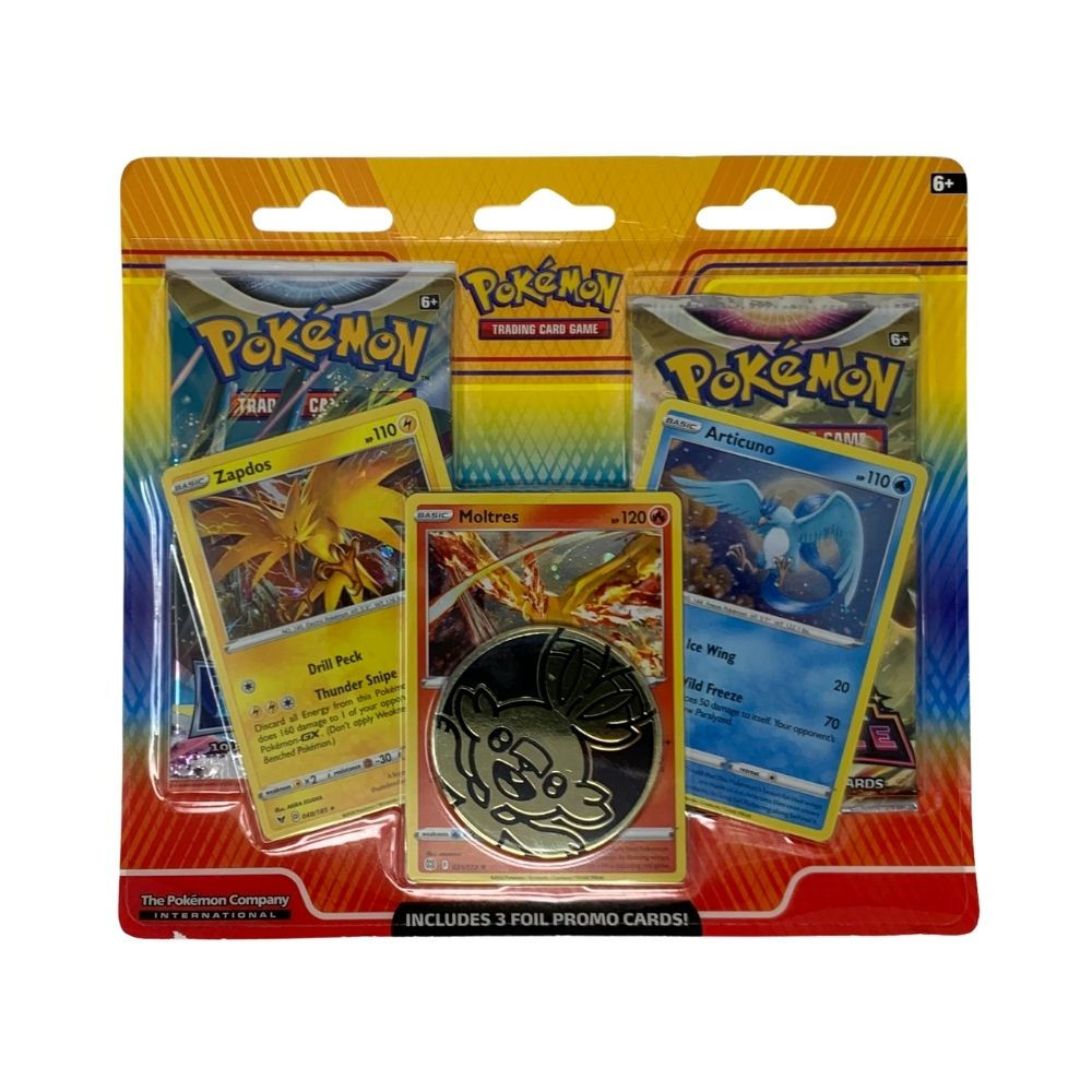Pokemon 2018 Enhanced 2-Pack Blister Featuring Articuno, Moltres, & Zapdos Poke Reaper www.pokereaper.com