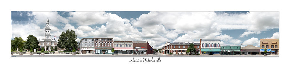 Historic Nicholasville Post Card/Bookmark