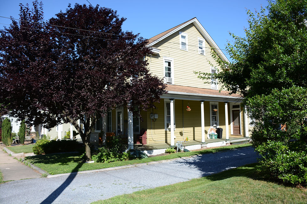 Side exterior