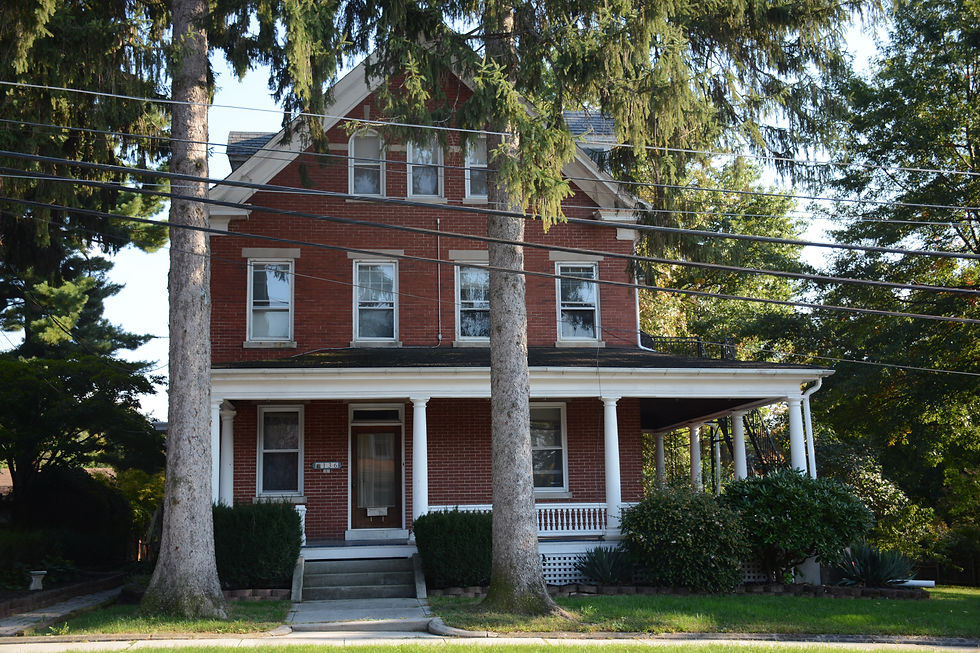 Front of 136 College Ave.
