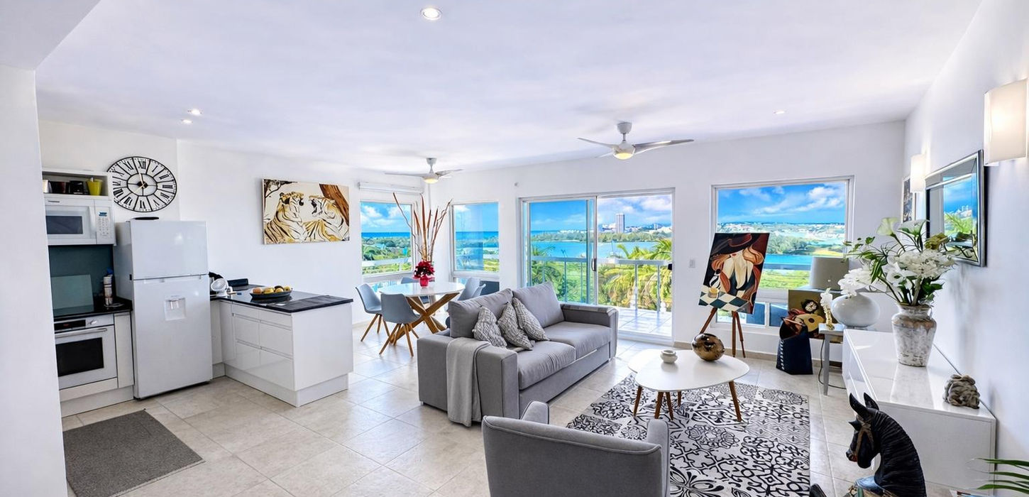 Waterfront pool condo Sint Maarten real estate for sale