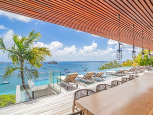 St-Barth ocean view from a villa for sale