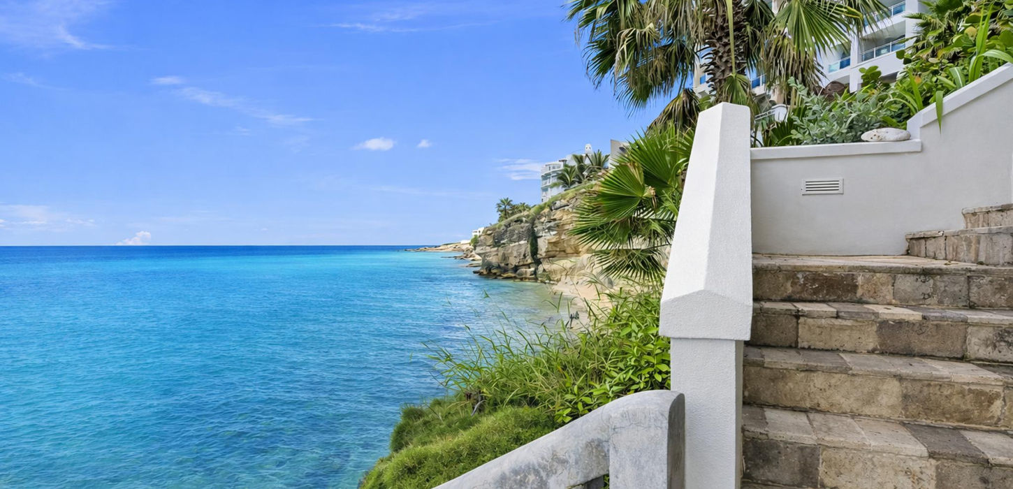 Private beach access sint maarten cupecoy