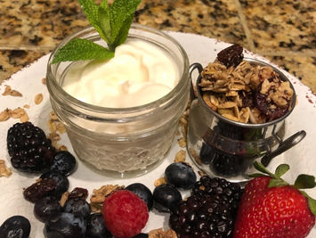Homemade Granola with Greek Yogurt