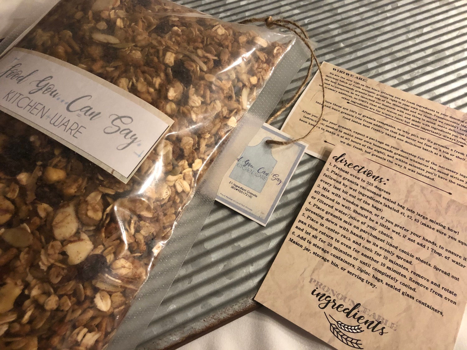 Restaurant (Bulk) Granola Tubs