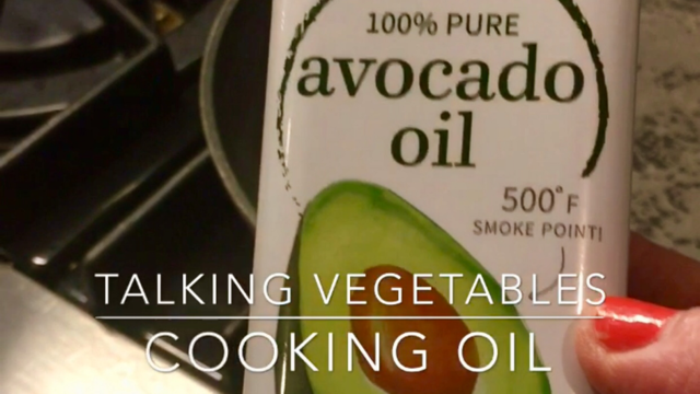 Avocado oil for high heat cooking