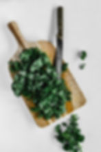 chopped kale