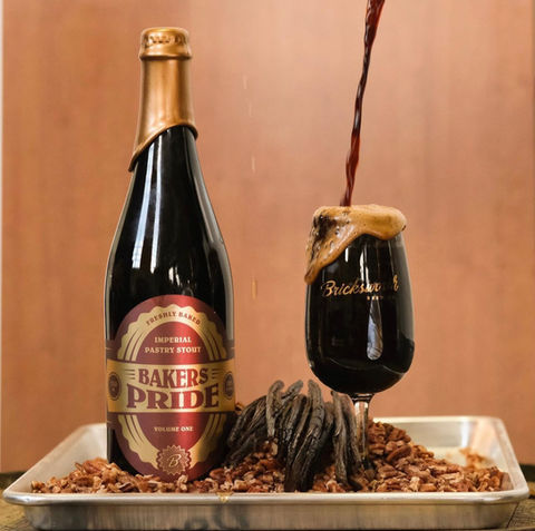 Baker's Pride stout from Bricksworth Beer co.