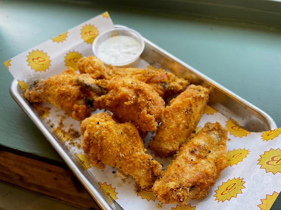 Bricksworths dry rub wings
