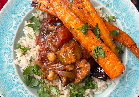 Eggplant Chickpea Stew