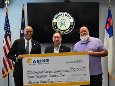 Marine Federal Credit Union Donates $30,000 to Help Launch Sheriff’s Office's Drone Program