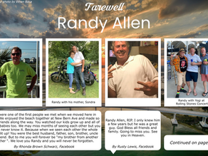 Farewell, Randy Allen