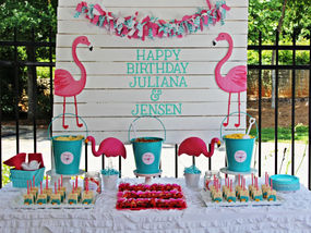 Flamingo Birthday Party
