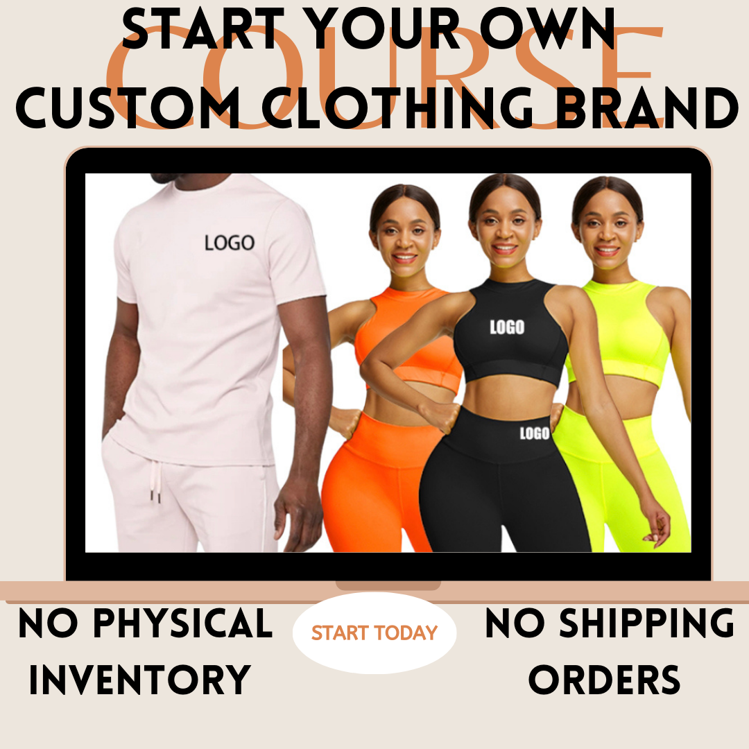 Start Your Own Custom T-Shirt Business (Video Course)