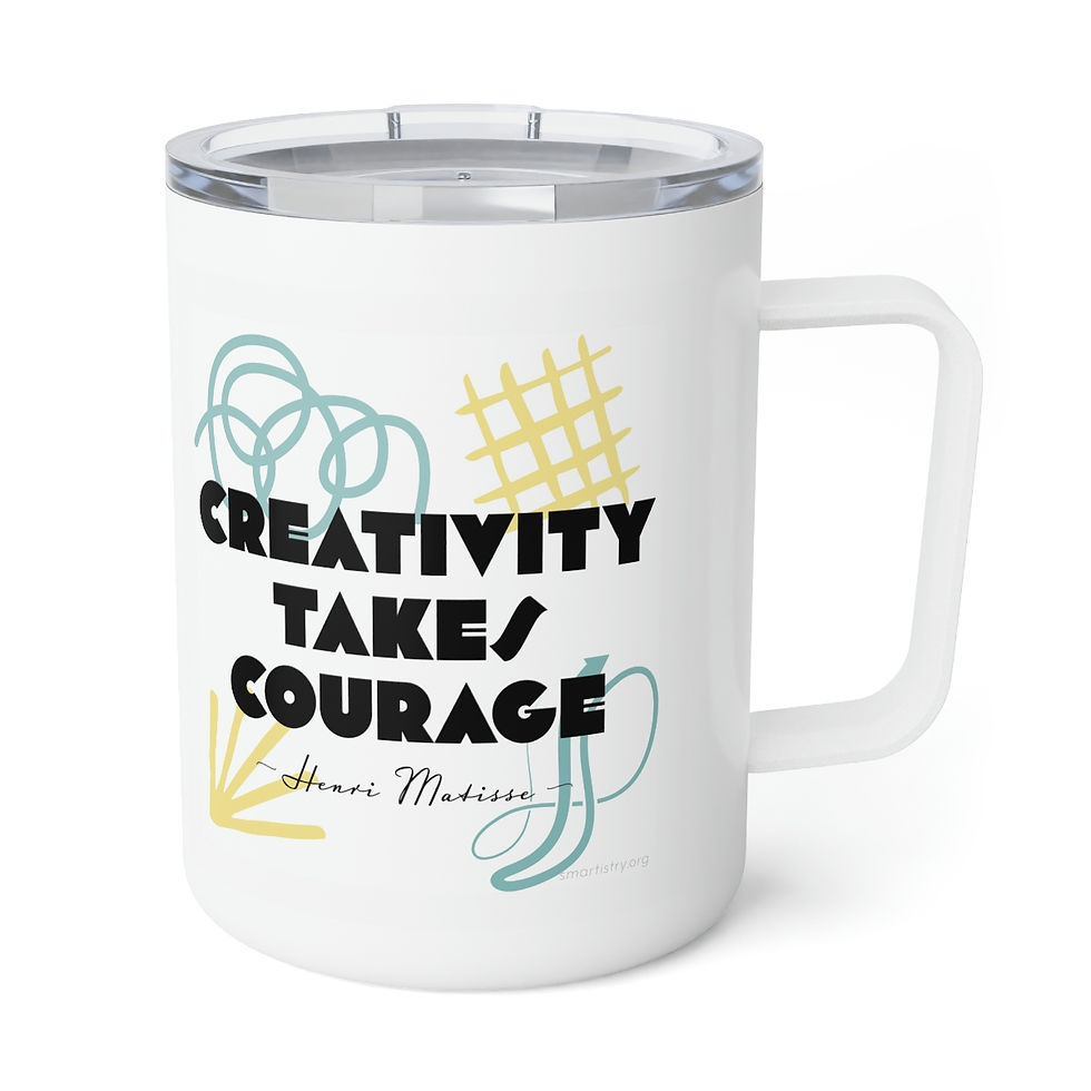 Courage Insulated Coffee Mug, 10oz