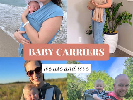 The Ultimate Babywearing Guide: My Top Carrier Choices