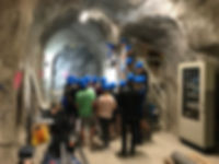 Besuchergruppe im Mont Terri Felslabor_s