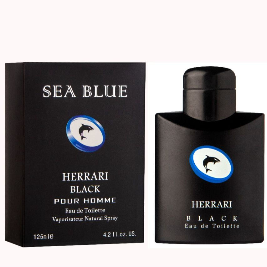 Perfume Masculino Ferrari Black 100ml Importado – Estampa Militar Camuflada Azul