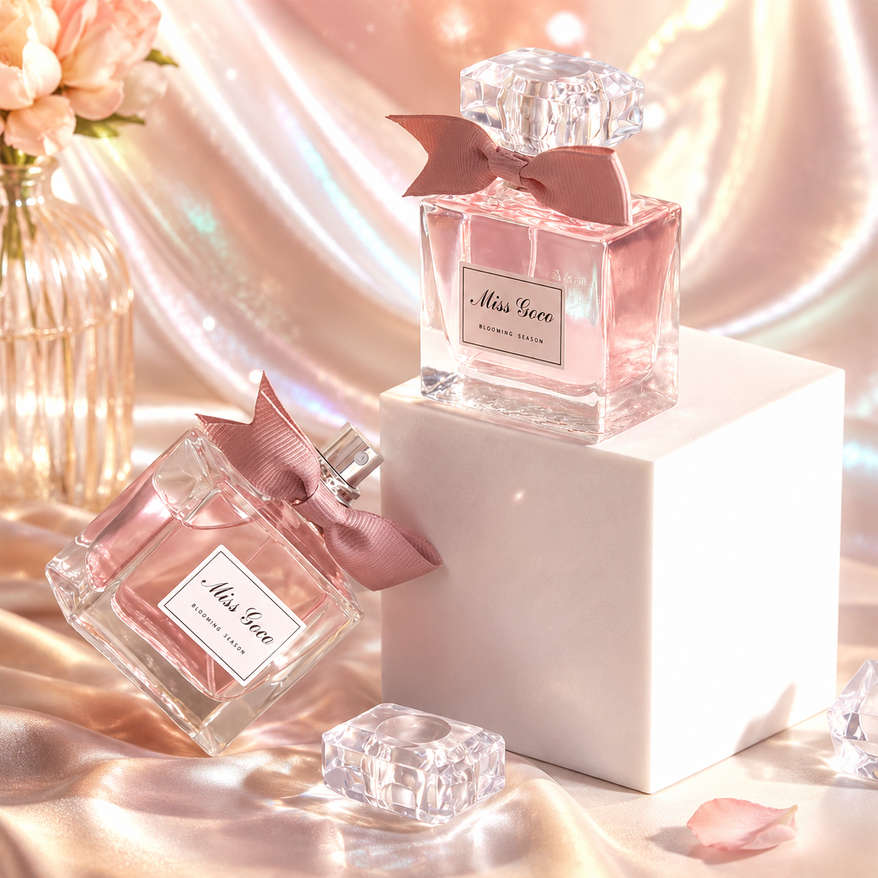 Perfume 50ml Floral Sweetheart EDT eau de toilette, fragrância duradoura e portá